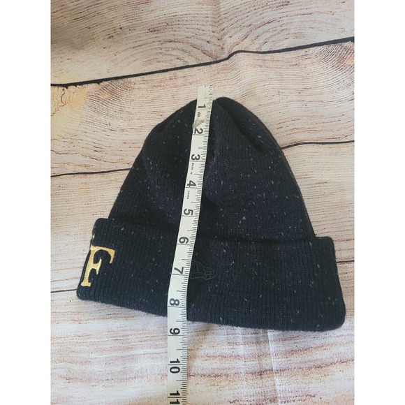 Vtg New Era Pinstripe Bowl Yankees Beanie Wake Forest - Picture 5 of 6